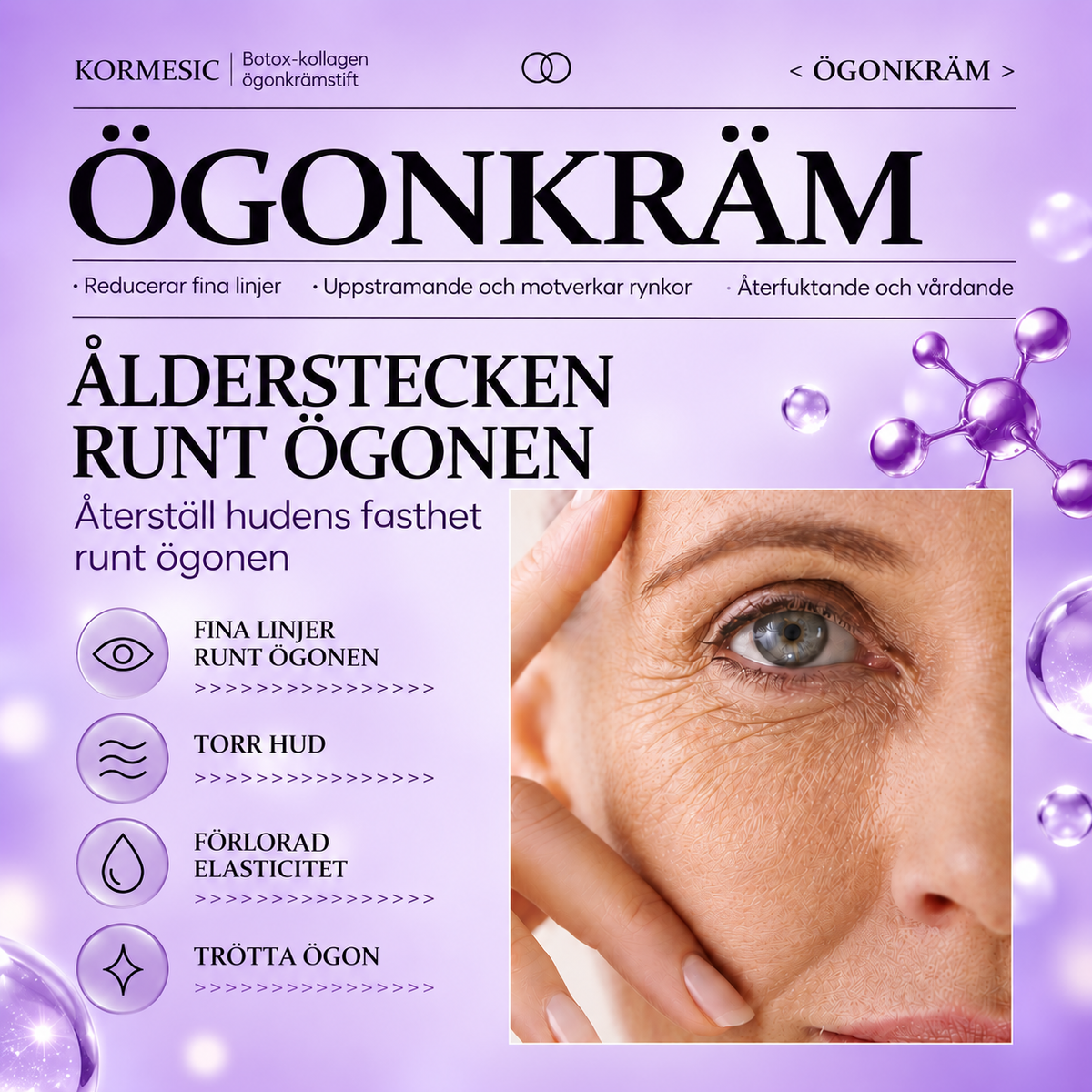 Utjämnande Kollagen Ögonkräm