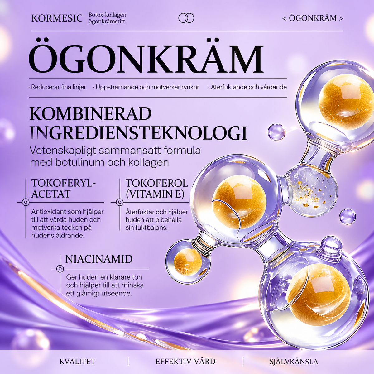 Utjämnande Kollagen Ögonkräm
