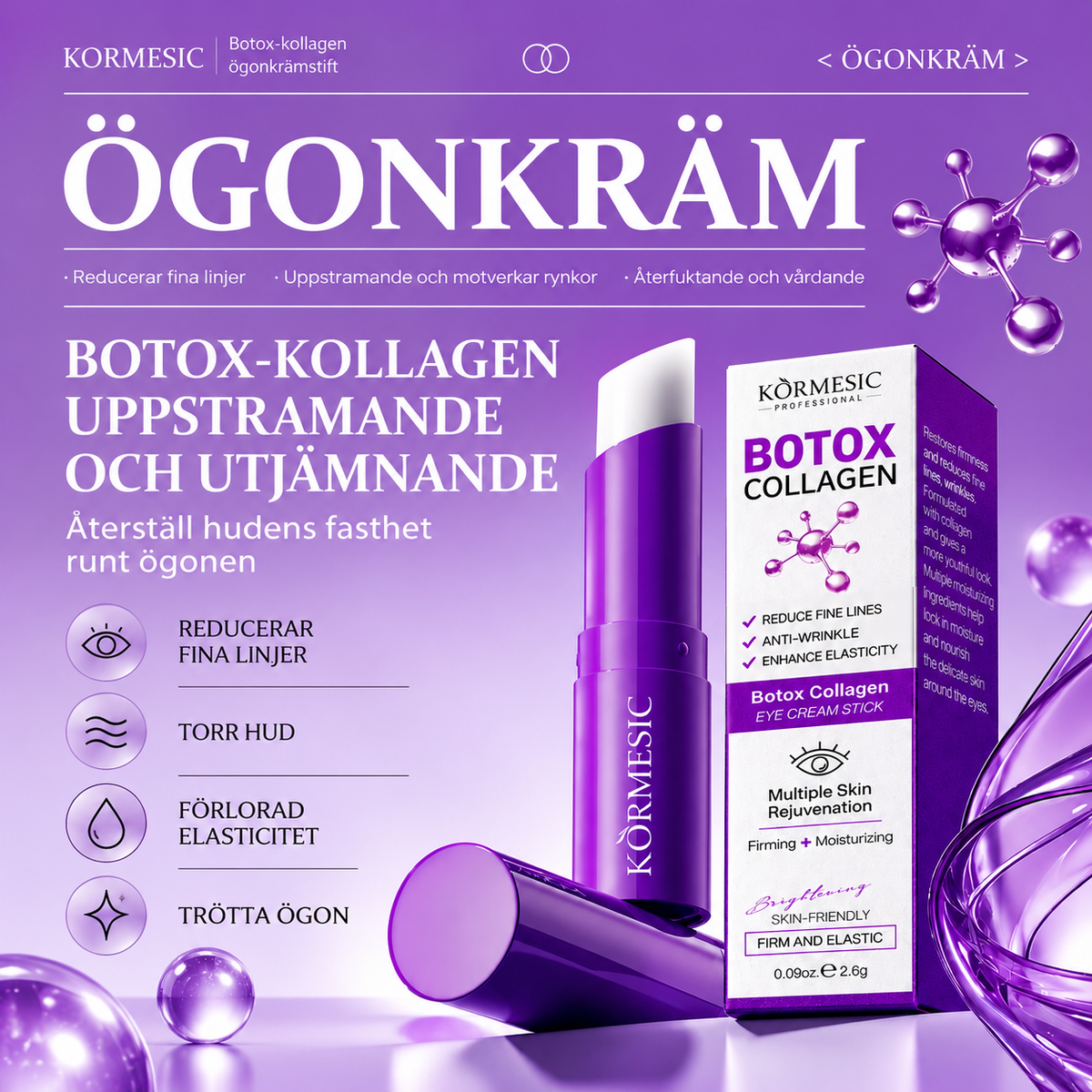Utjämnande Kollagen Ögonkräm